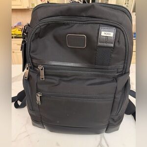 Black tumi backpack